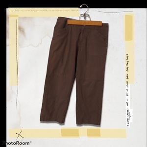 Patagonia Brown Organic Cotton Cropped Pants 6